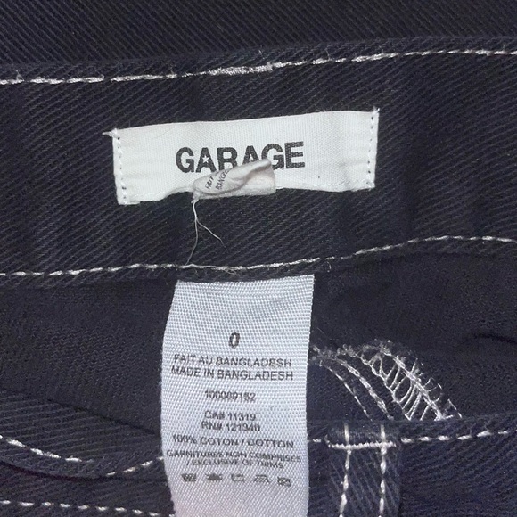 GARAGE black carpenter pants - Picture 3 of 3
